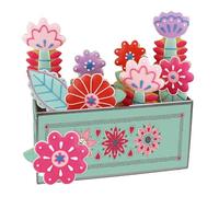Biscuiteers Hearts Flower Power Biscuit Tin - Hand-Iced Lemon Flower Biscuits in Illustrated Keepsake Tin - Gift Biscuit Selection for Friends & Loved Ones