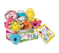 Biscuiteers Mr Men & Little Miss Tin | Hand-Iced Vanilla Character Biscuits in Keepsake Tin; Nostalgic Edible Gift for Kids, Families and Fans