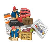 Biscuiteers Paddington Bear™ Gift Tin - 8 Handcrafted Vanilla Biscuits in Keepsake Tin - Inspired by Peggy Fortnum Illustrations - Ideal Paddington Gifts
