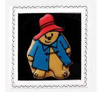 Biscuiteers Paddington Bear™ Hand-Iced Biscuit Letterbox Gift - Inspired by Peggy Fortnum Illustrations - Vanilla Biscuit in Hand Illustrated Box - Paddington Bear Gifts and Home-baked Taste