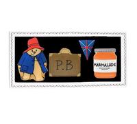 Biscuiteers Paddington Bear Letterbox Gift | 4 Vanilla Hand-Iced Biscuits Inspired by Peggy Fortnum Illustrations; Home-Baked Taste Present for Fans