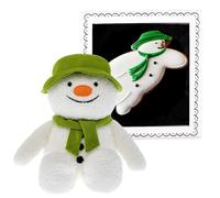 Biscuiteers The Snowman™ Mini Gift Box - Hand-Iced Christmas Biscuit & Plush Toy - Festive Joy, Ideal The Snowman Merchandise & Food Gift Set - Perfect Christmas Food Gifts for Men, Women & Couples