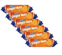 Biscuits Bundle Pack with McVities Ginger Nuts Biscuits 250g - 6 Pack