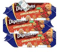 Biscuits Bundle With Digestive Milk Chocolate Gingerbread Biscuits Snack (3 Pack) - By Oerich Gift