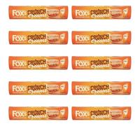 Biscuits Bundle with Fox's Biscuits Golden Crunch Creams 200g - 10 Pack | Oat Biscuits Sandwiched with a Vanilla Flavour Cream, Suitable For Vegetarians.