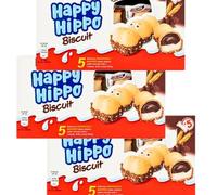 Biscuits Bundle With Happy Hippo Cocoa Biscuits Snack (3 Pack) - By Oerich Gift