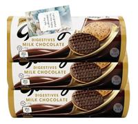 Biscuits Bundle With Milk Chocolate Digestive Biscuits Treats (3 Pack) - By Oerich Gift
