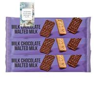 Biscuits Bundle with Milk Chocolate Malted Milk snack (3 Pack) - By Oerich Gift