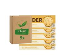 Biscuits Cookies Bakery Snacks - Butterscotch Crunch - 135g - Compatible with Border Biscuits By Luxe Bitez (Pack of 5)