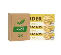 Biscuits Cookies Bakery Snacks - Lemon Drizzle Melts - 150g - Compatible with Border Biscuits By Luxe Bitez (Pack of 3)