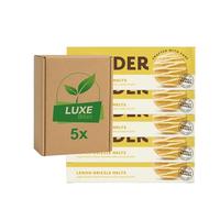 Biscuits Cookies Bakery Snacks - Lemon Drizzle Melts - 150g - Compatible with Border Biscuits By Luxe Bitez (Pack of 5)