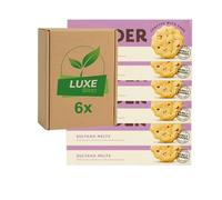 Biscuits Cookies Bakery Snacks - Sultana Melts - 135g - Compatible with Border Biscuits By Luxe Bitez (Pack of 6)