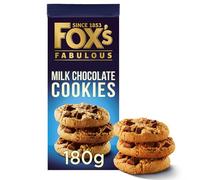 Biscuits Fabulous Milk Chocolate Cookies 180g "Deliciousness that brings a smile" For All Occasions (Pack Of 6)