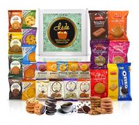 Biscuits Gift Set Bundle - Biscuit Hamper Includes 30 Packets Of Individually Wrapped Biscuits Multipacks (71 Singles Total) - Afternoon Tea Hamper For Men - A Variety Of Favourite Treats