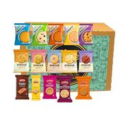 Biscuits Gift Set Bundle Includes 15 Packets of Individually Wrapped Biscuits Multipacks - Akede Biscuit Hamper Includes an Assorted Selection of luxury biscuits for Snacking, Gifting & Celebrations