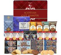 Biscuits Gift Set Scottish Gifts - 22-Piece Shortbread & Assorted Biscuits, Luxury Snack Box & Valentines Sweet Hamper for Men and Women by Hattie’s Gifts