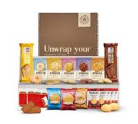 Biscuits Gift Set - This Biscuit Hamper Contains 20x Individually Wrapped Biscuits (35x Total). Snack Box Gift Hamper