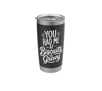 Biscuits Gravy Lover Stainless Steel Insulated Tumbler