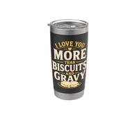 Biscuits Gravy Lover Stainless Steel Insulated Tumbler