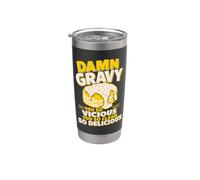 Biscuits Gravy Southern Breakfast Stainless Steel Insulated Tumbler