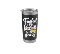 Biscuits Gravy Southern Breakfast Stainless Steel Insulated Tumbler
