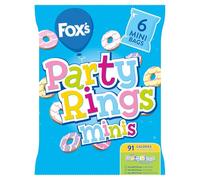 Biscuits Party Rings Minis x6 Twisty Treat "Deliciousness that brings a smile" For All Occasions (Pack Of 4)