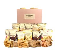 Biscuits Treat Hamper Gift Set Including 12 Packs of 2 Border Biscuits (24 Total) In a Luxury Hamper Box | The Chosen Gift For Biscuit Lovers -