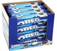 Biscuits Vanilla Flavour Pack of 16 (154 Gram) Ideal for Office & Bakery | Bigger Pack | Wordlwide Famous Cookies Oreo | Ideal Present for any Occasion | Sold by Essential Products