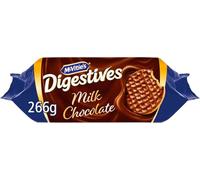 Biscuits Variety Range Of McVitie's - Family Favourite Tea Time Selection - Multiple Flavours Available (McVitie's Digestives Milk Chocolate Biscuits 266g)