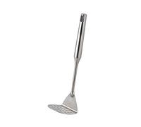 BISDARUN Potato Mashers 304 Stainless Steel(18/8) for Vegetables Fruits Garlic Food Mashers Hand Potato Ricer Metal 1 Piece (29 CM Length x 8 CM Width, Silver)