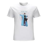 BISEGRLIN Men's Wang Yibo Supremacy T-Shirts White M