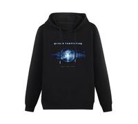 BISEGRLIN Men's Within Temptation Silent Force Girlie Hoody S Black