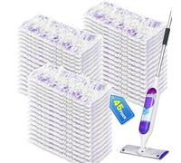 Bisenkud Cleaning Pads Compatible with Swiffer Power MOP Refills | 45 Pack 20% Thicker Pads | Pet Hair & Grease Deep Cleaner