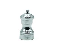 Bisetti Art. Code-00050 Messina Pewter Finishing Pepper Mill, Silver, One Size