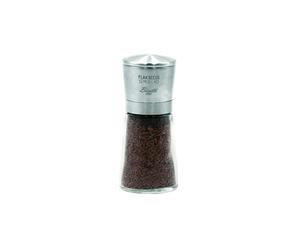 Bisetti Flax Seeds-Glass/Stainless Steel, Trasnparent, One Size, 6941
