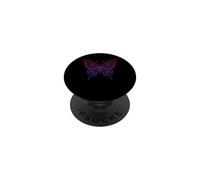 Bisexual Ally LGBTQ Support Pride Month Butterfly Art PopSockets Adhesive PopGrip