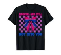 Bisexual And Still Not Into You Funny Bi Pride Flag LGBTQ T-Shirt