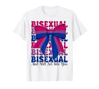 Bisexual and Still Not Into You Funny Bi Pride Flag LGBTQ T-Shirt