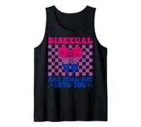 Bisexual And Still Not Into You Funny Bi Pride Flag LGBTQ Tank Top