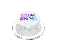 Bisexual And Still Not Into You - Watercolor LGBT PopSockets PopGrip for MagSafe