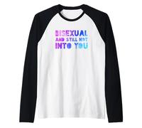 Bisexual and Still Not Into You - Watercolor LGBT Raglan Baseball Tee