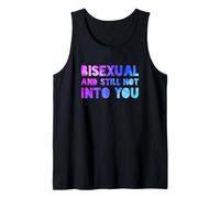 Bisexual and Still Not Into You - Watercolor LGBT Tank Top