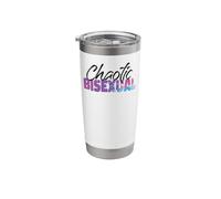 Bisexual Bi Pride Flag Chaotic Bisexual Stainless Steel Insulated Tumbler