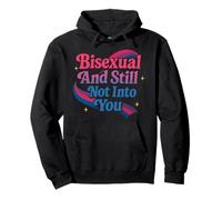 Bisexual Bi Pride Flag Colors Bisexual And Still Not Into Pullover Hoodie