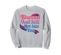 Bisexual Bi Pride Flag Colors Bisexual And Still Not Into Sweatshirt
