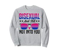 Bisexual Bi Pride Flag Colors Bisexual And Still Not Into Sweatshirt