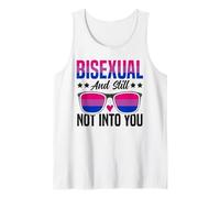Bisexual Bi Pride Flag Colors Bisexual and Still Not Into Tank Top