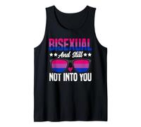 Bisexual Bi Pride Flag Colors Bisexual and Still Not Into Tank Top