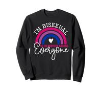 Bisexual Bi Pride Flag Colors I'm Bisexual So I'm Nervous Sweatshirt
