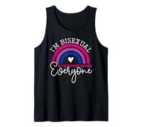 Bisexual Bi Pride Flag Colors I'm Bisexual So I'm Nervous Tank Top